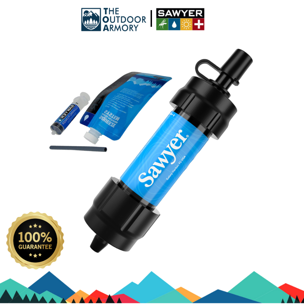 Sawyer Mini Water Filter Blue 2024 Edition Shopee Philippines