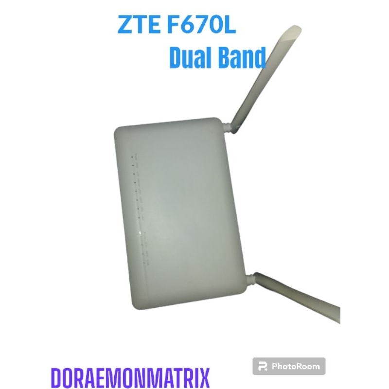ZTE ZXHN F670L Single Band Already Flash | Shopee Philippines