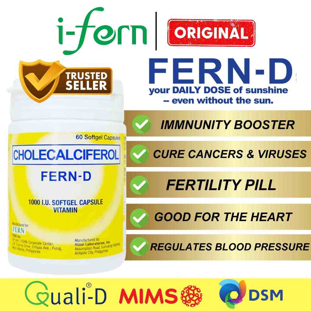 Vitamins and Minerals Fern D Fern Activ Milkca Authentic
