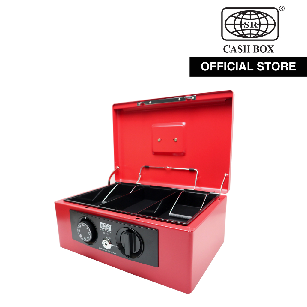 SR Cash Box w/ Tray | Dual Lock | Red | SR63N | Shopee Philippines