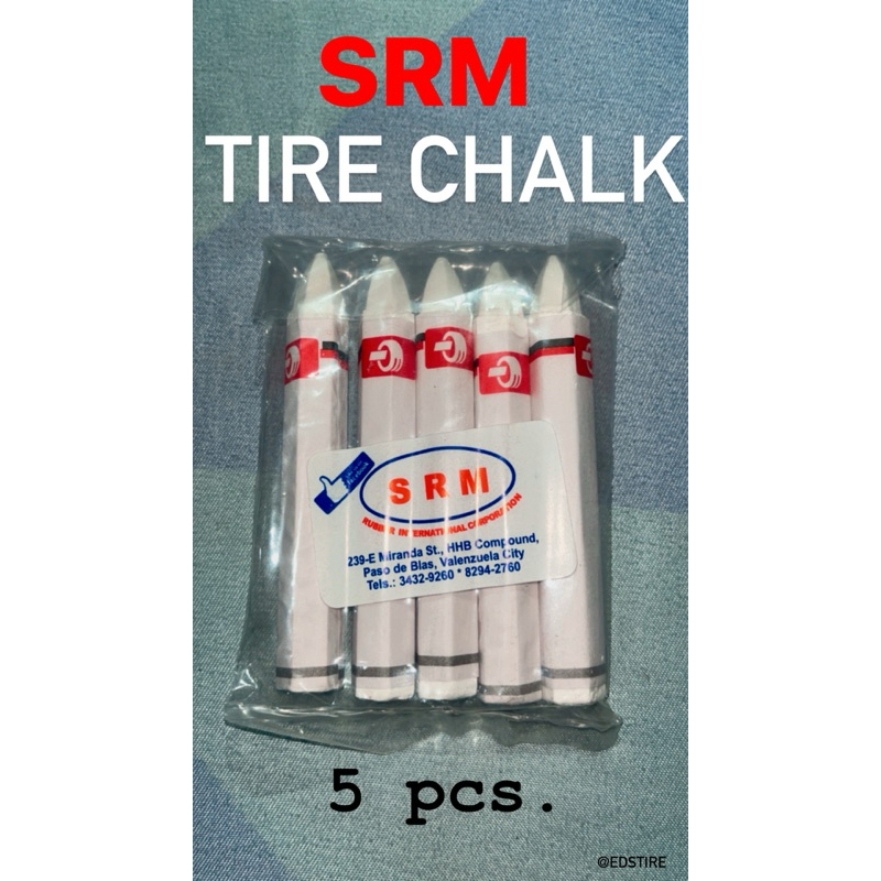 SRM TIRE CHALK ( 5pcs.) | Shopee Philippines