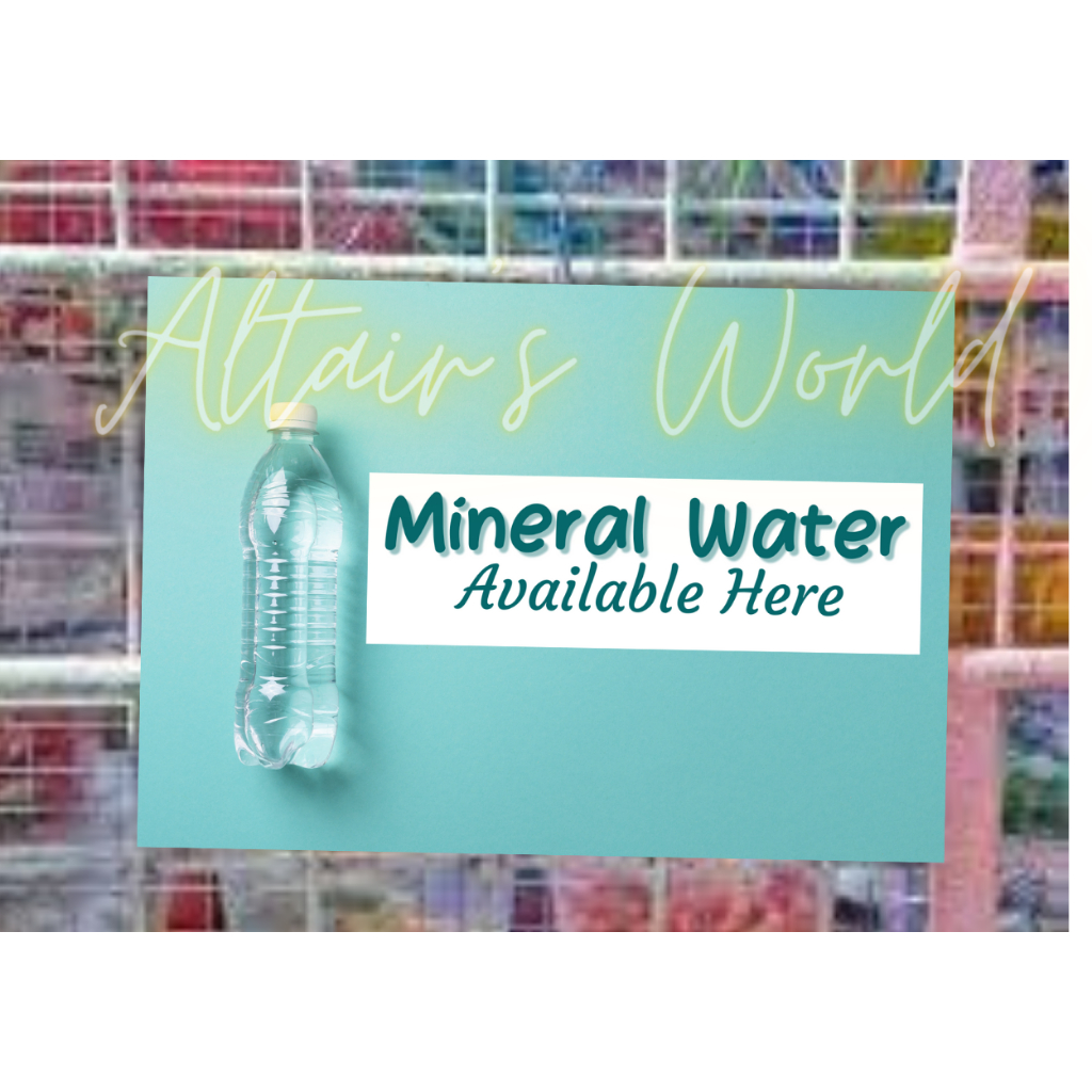 ice Water for Sale / Purified Water for Sale Signage/ Purified Yelo Ice ...
