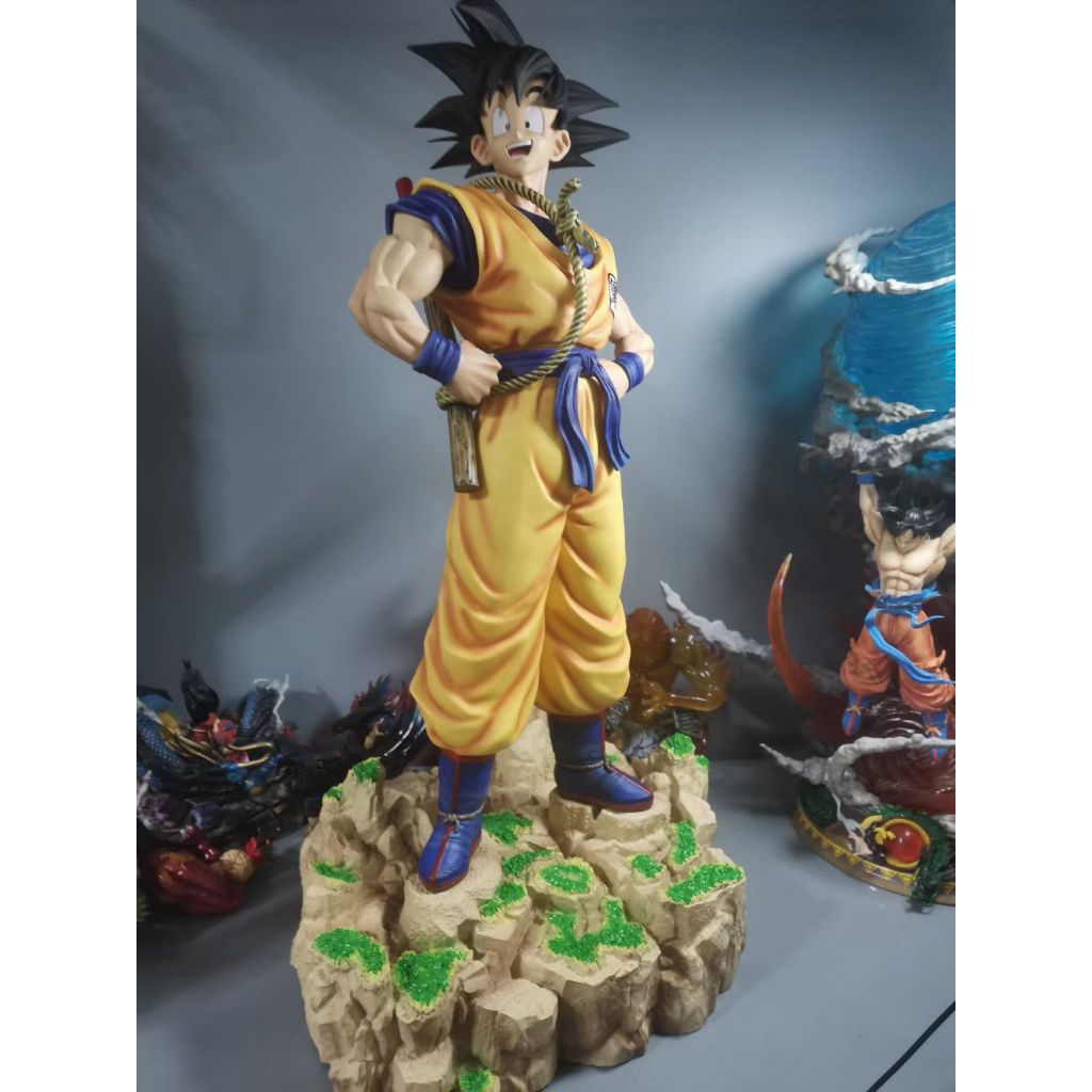 Little akiba anime Dragon ball z goku figure model toy with box 67cm ...