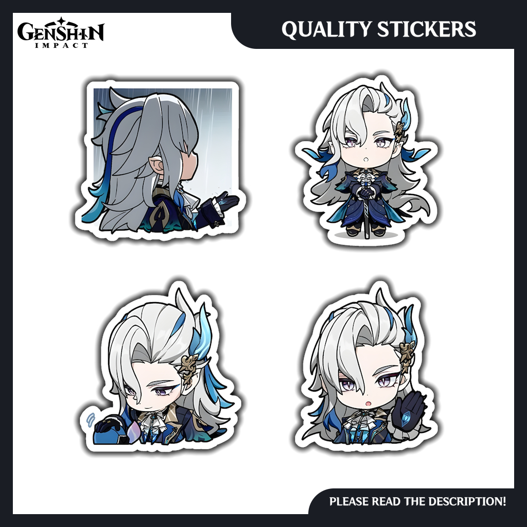 Neuvillette Genshin Impact Emoji Stickers Shopee Philippines