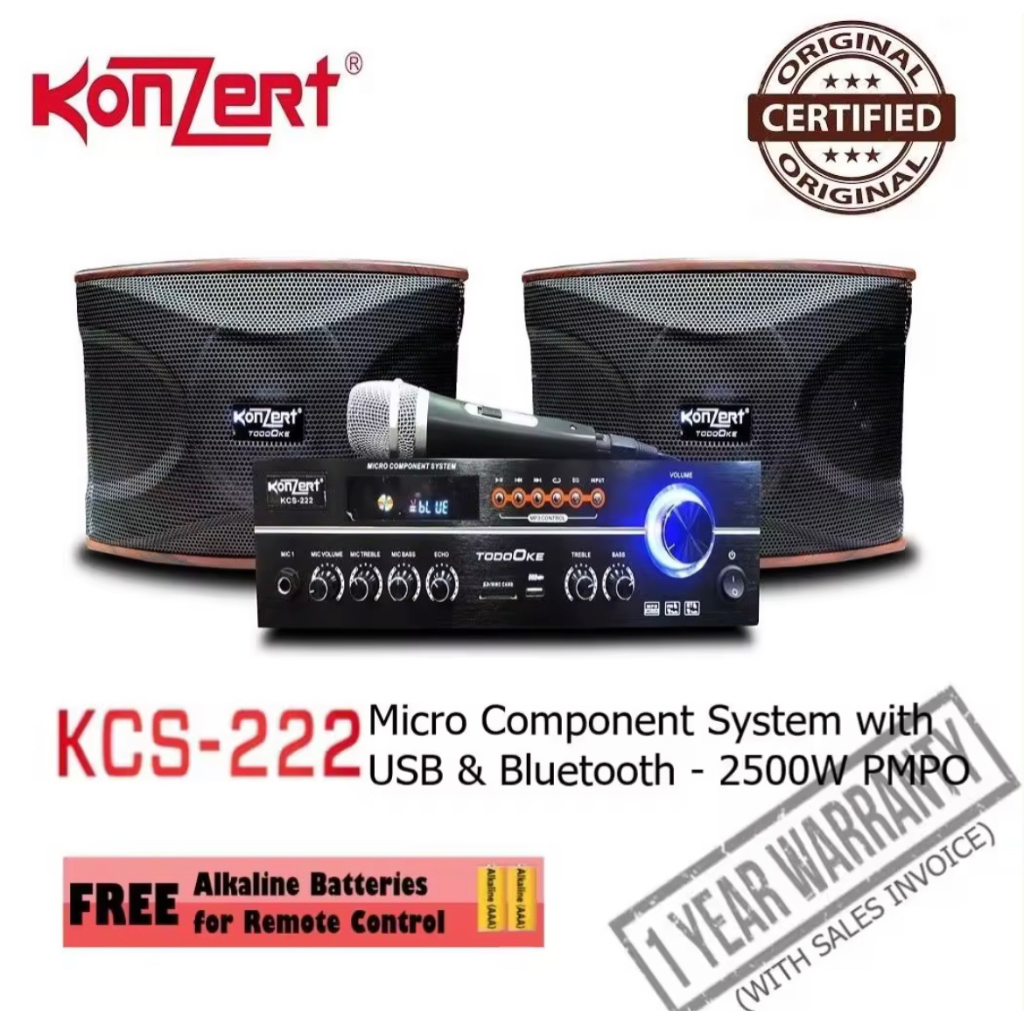 Konzert micro deals component system