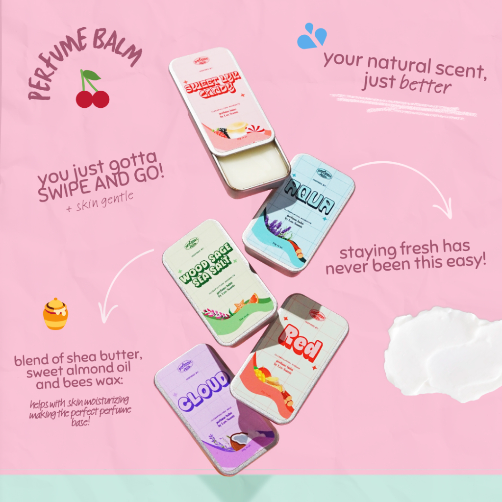 LUXSCENTS OG Solid Perfume Balm Moisturizing All Natural Pure Oil