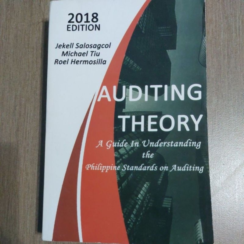 Auditing Theory (Salosagcol, 2018) | Shopee Philippines