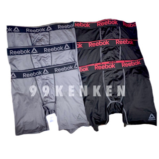 Reebok Men's Underwear Brief 4 Pack Performance Boxer (Core)