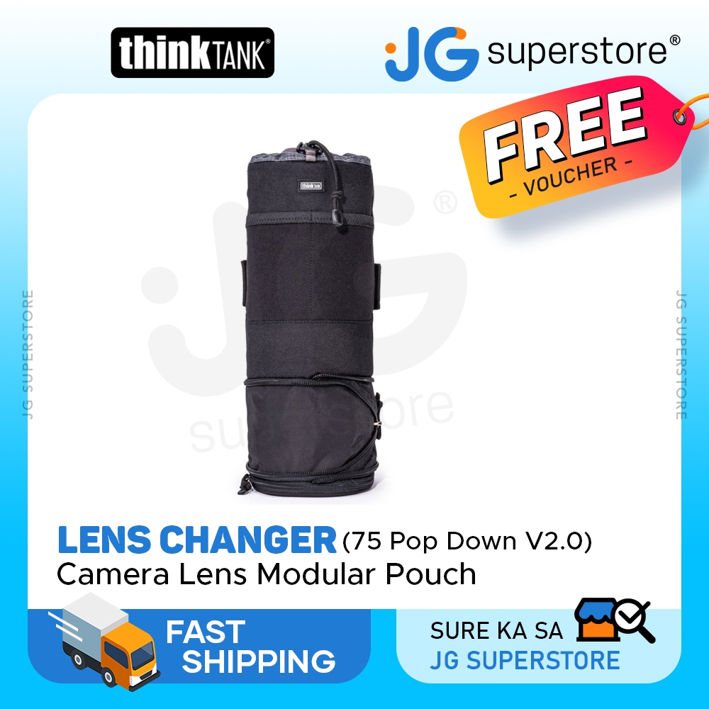 Think Tank Lens Changer 75 Pop Down V2.0 Camera Lens Modular Pouch for ...