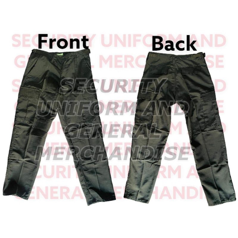ROTC fatigue ripstop pants for students/Tactical pants for CAT and ROTC ...