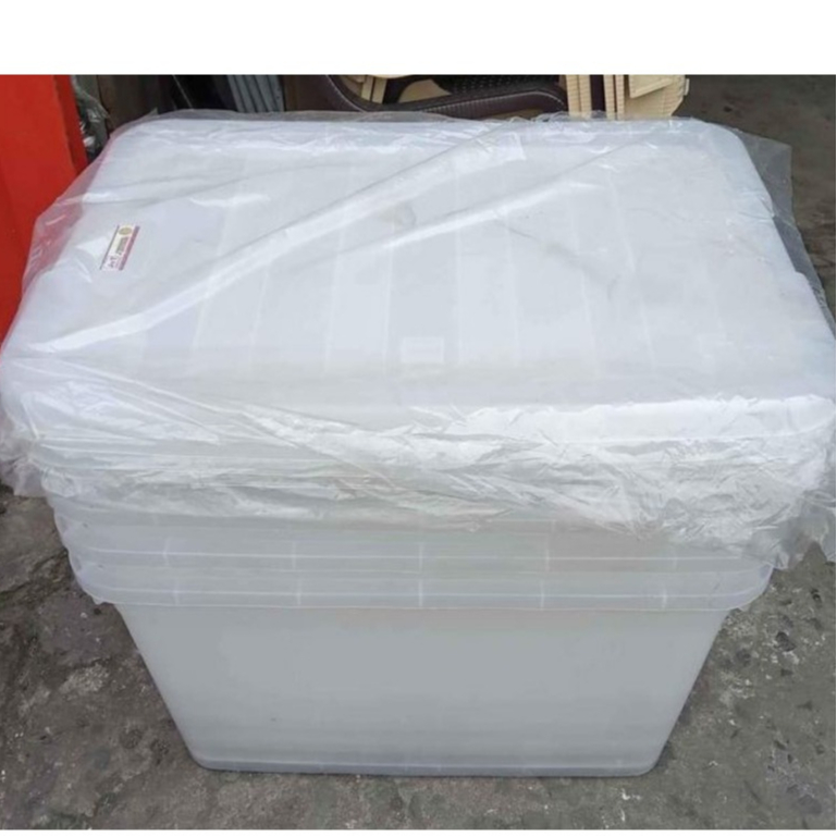 60L STORAGE BOX NATURAL J&T MASTER BOX STORAGE BOX (#1911) | Shopee ...