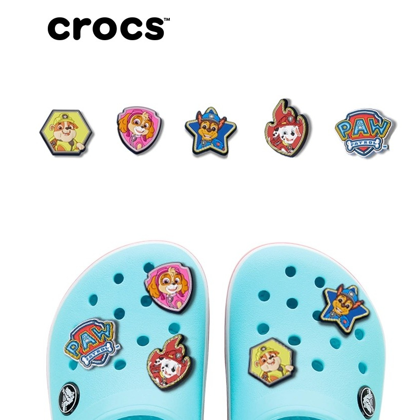 Crocs PAW Patrol Jibbitz Pins for shoes bags Shopee Philippines