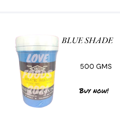 NECO BLUE SHADE 500gms (Powder | Food Color) | Shopee Philippines
