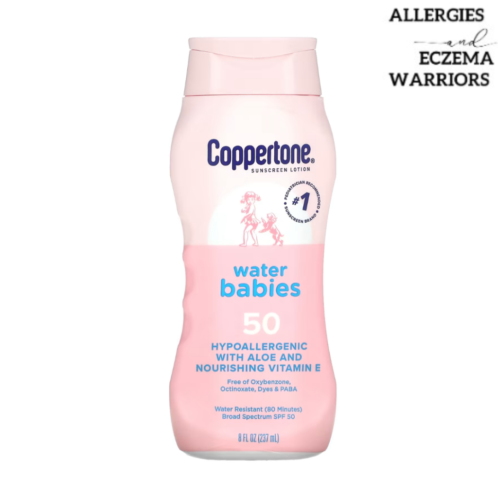 Allergies&Eczema | Coppertone, Sunscreen Lotion, Water Babies, SPF 50 ...