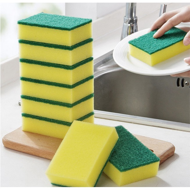 Kitchen Cleaning Sponge High Density Impregnated Double Sided ...