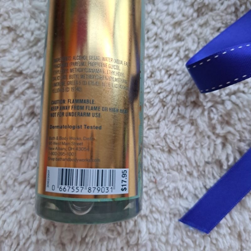 Original Bath and Body Works USA Emerald Mist Fine Fragrance Mist ...