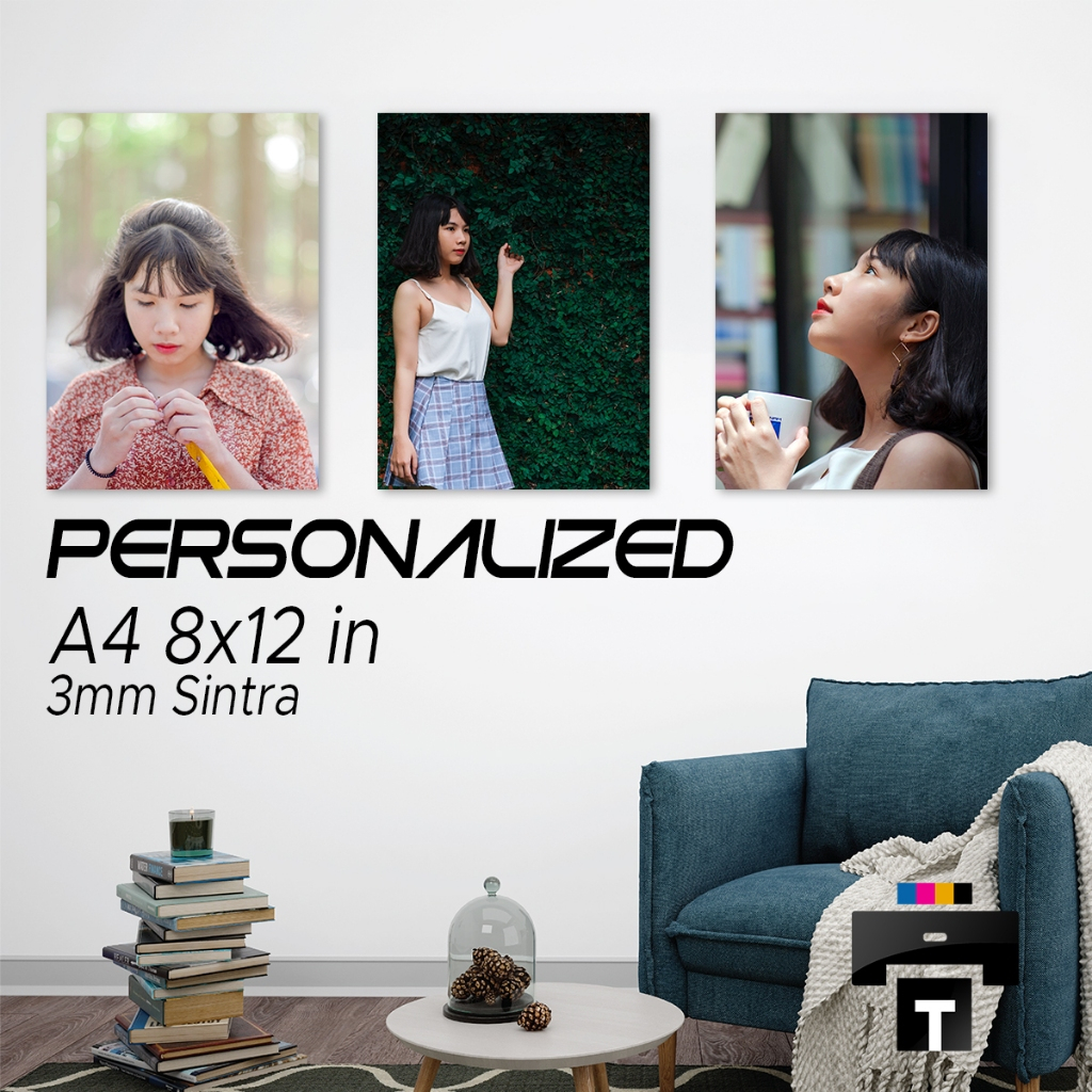 [DIRECT MANUFACTUER] Customized A4 (8x12in) Sintra Wall Art Photo Tile ...