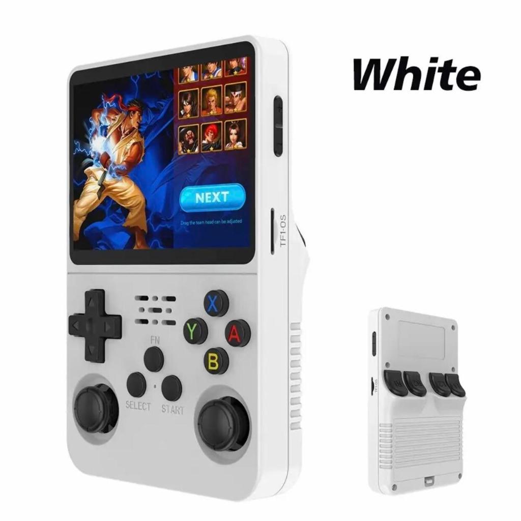 R36S Handheld Game Console (White) | Shopee Philippines