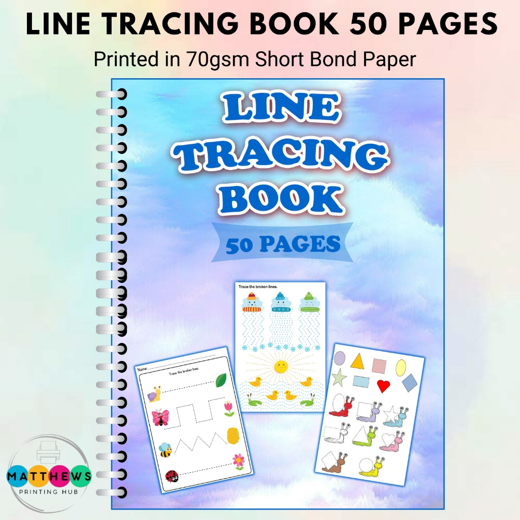 45+5 Pages Free DIFFERENT LINE TRACING CUSTOMIZED / PERSONALIZED FRONT ...