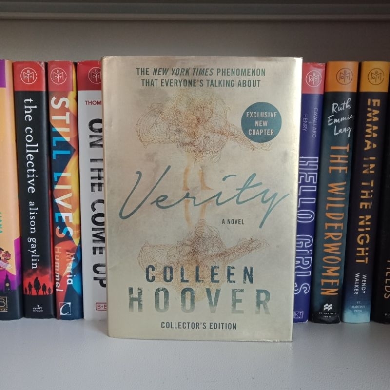 Verity by Colleen Hoover (Hardcover) (With minor issue) | Shopee ...