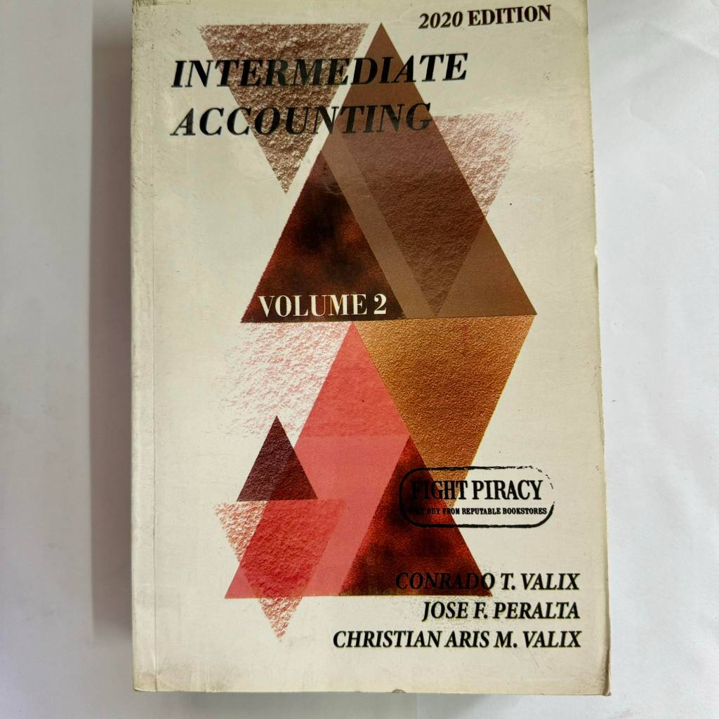 Intermediate Accounting 2 2020 Valix | Shopee Philippines