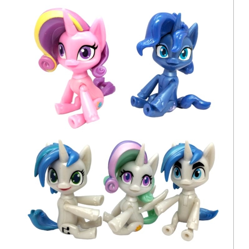 My Little Pony, Poseable Ponies with Clothes and Accessories bundle ...