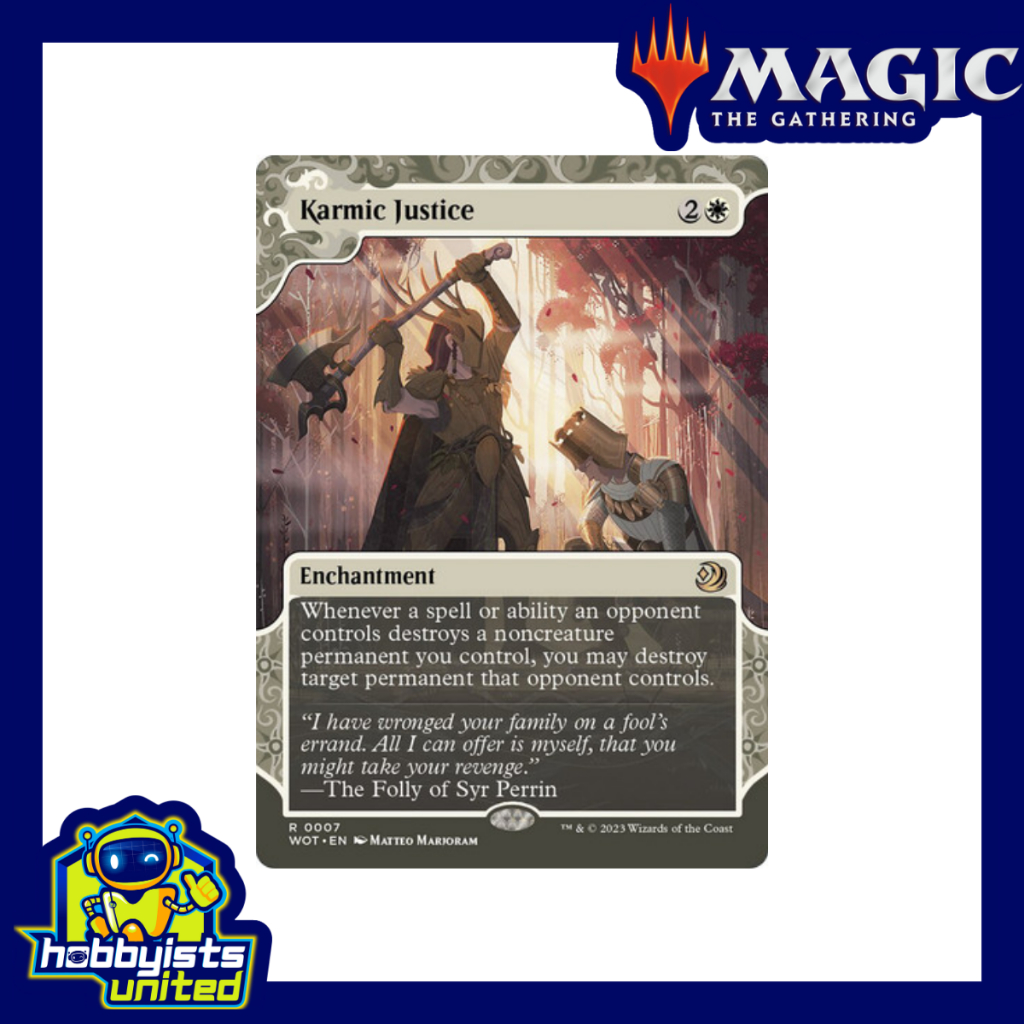 Jeu De Cartes Collection Karmic Justice - Commander 2015 Rare Carte Magic
