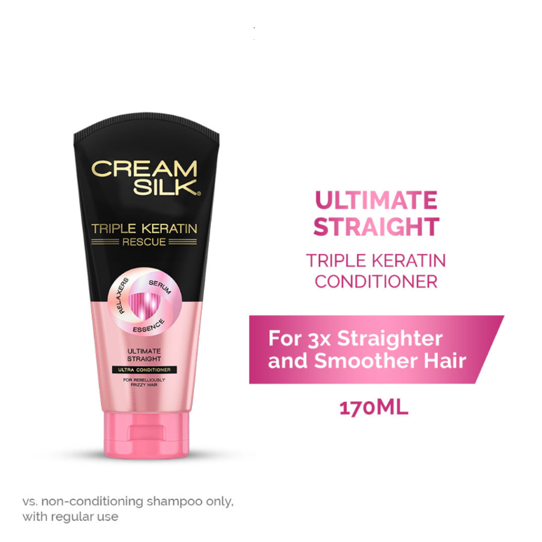 Cream Silk Ultimate Reborn Standout Straight Tri-Oleo Conditioner 180ml ...