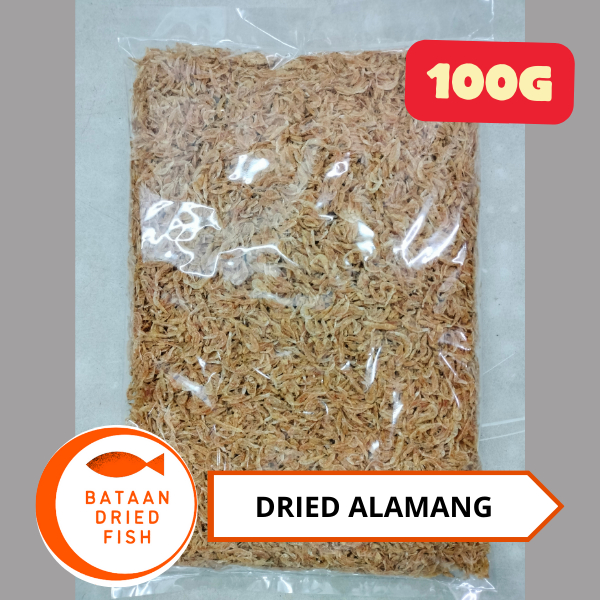 Dried Alamang Of Bataan Dried Fish 100g 