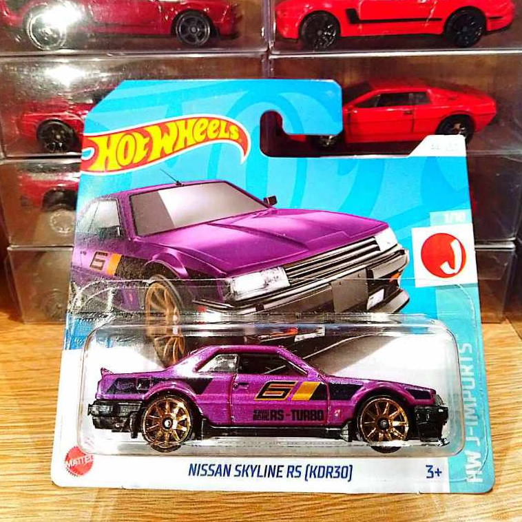 Hot Wheels Nissan Skyline RS (KDR30) HW J-Imports 1/10 Purple - 44/250 Collector Edition Diecast Car - View #5