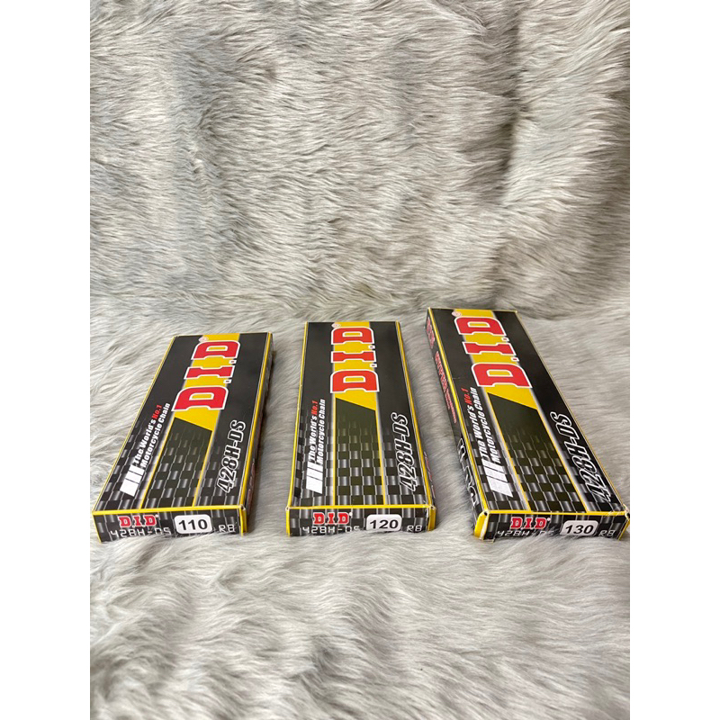 motorcycle DiD CHAIN 428H & 428 110L 120L 130L | Shopee Philippines