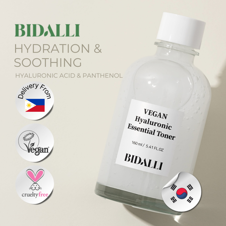 Bidalli Vegan Hyaluronic Essential Toner 160ml | Shopee Philippines