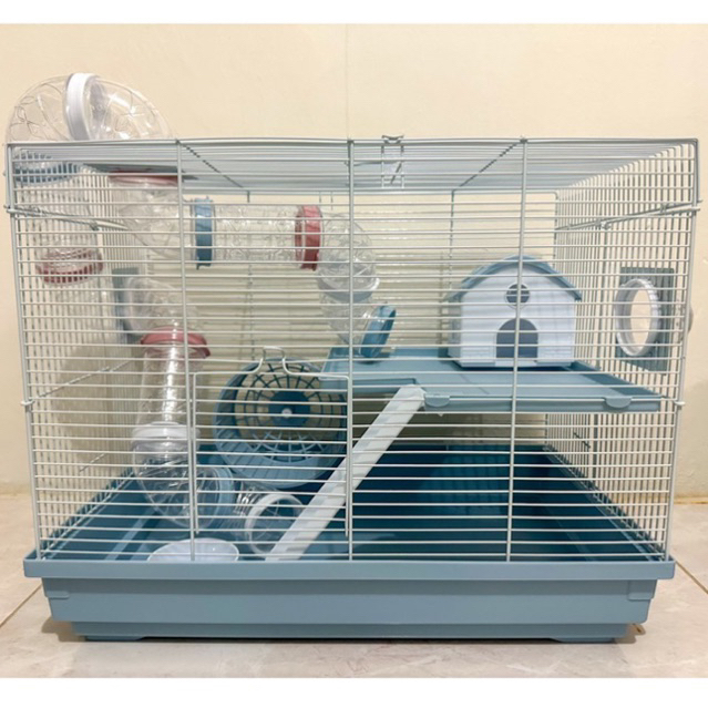 Big Hamster Cage with tubes 513B Shopee Philippines