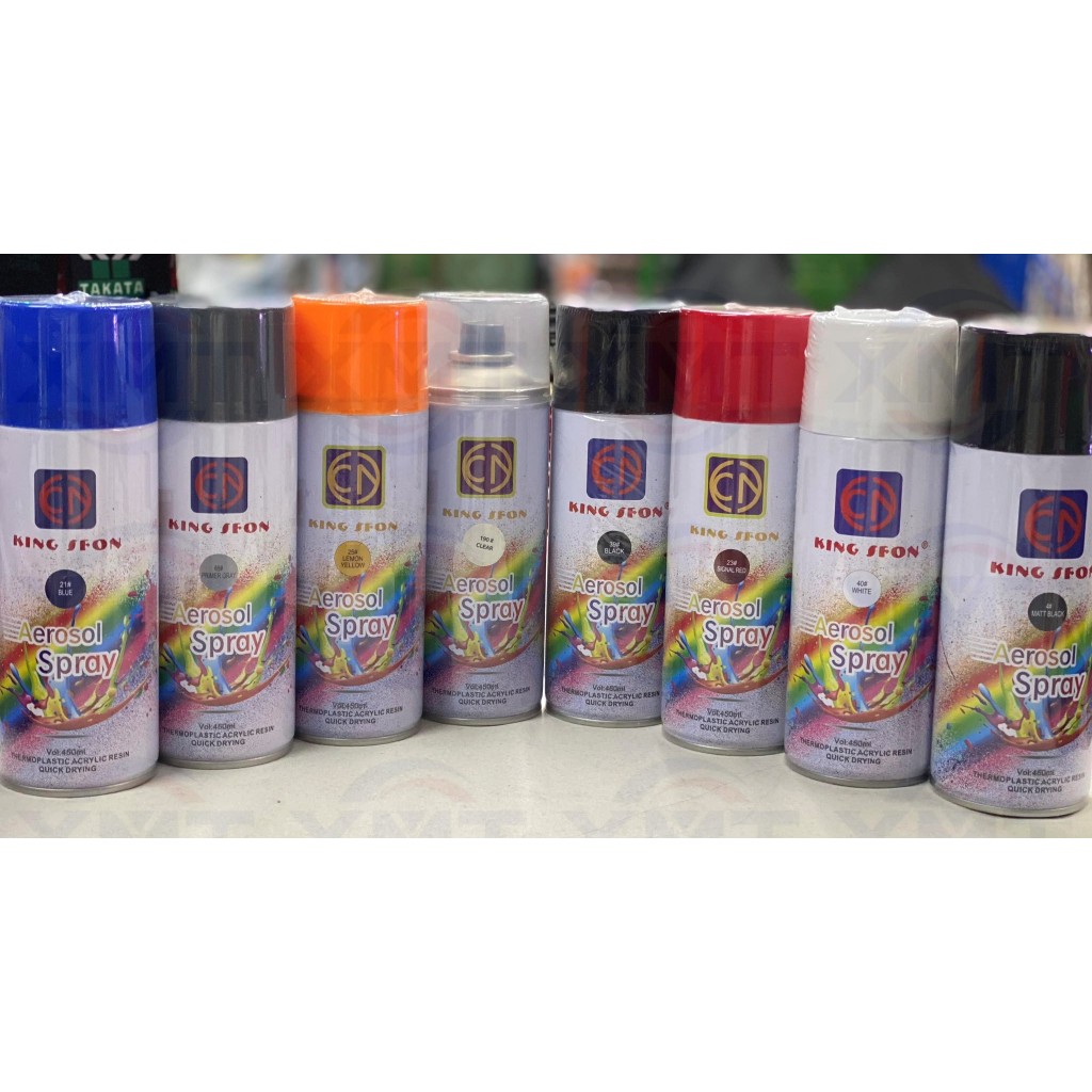 Motorcycle King Sfon Aerosol Spray Paint 450ml | Shopee Philippines