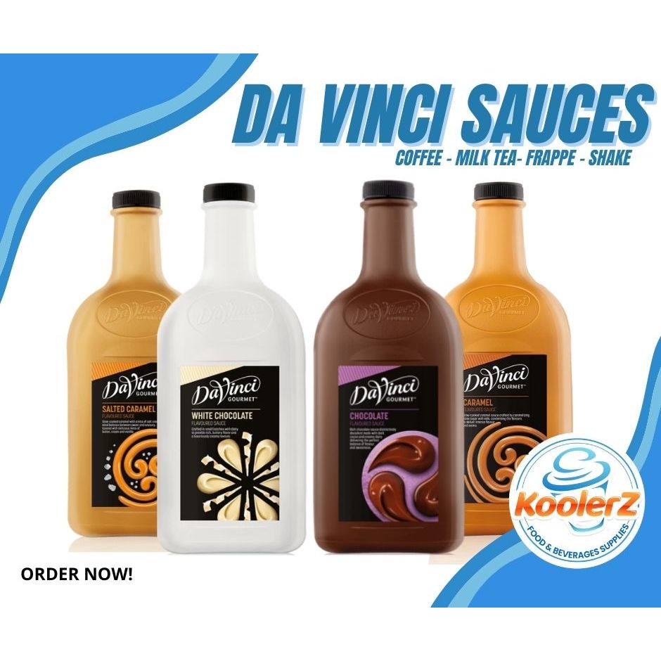 DaVinci Gourmet Sauces |Chocolate | Caramel | Salted Caramel | White ...