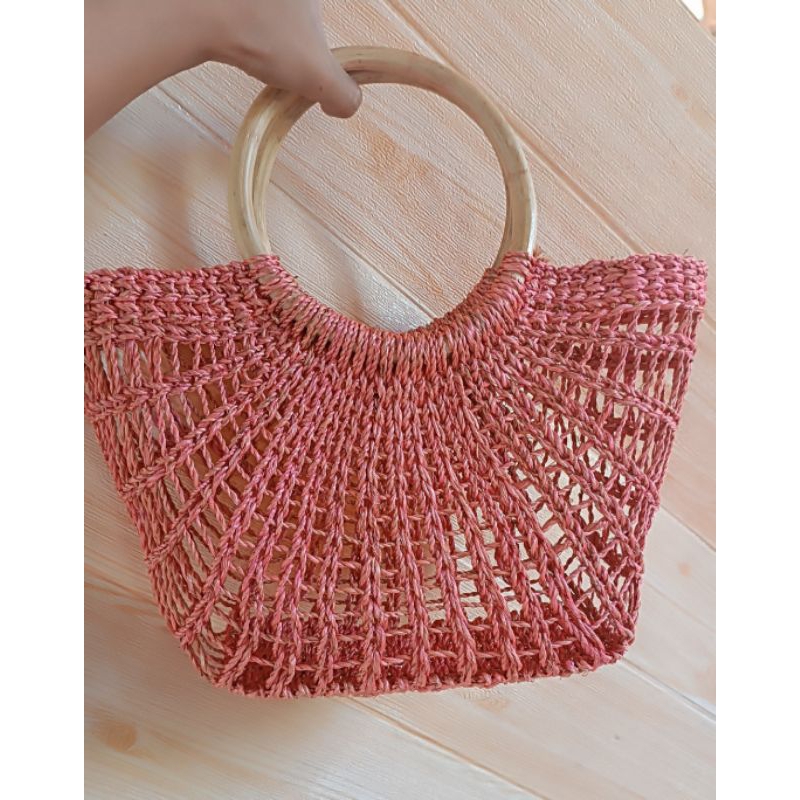 todayful♡Circlehand Abaca Bag Round Abaca Bag - Cultrite