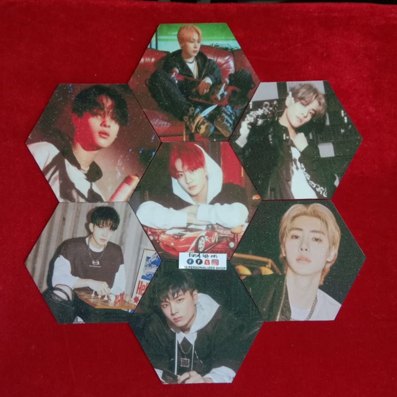 Hexagon Shape sintra board Kpop sintra board | Shopee Philippines