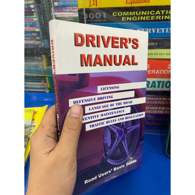 DRIVERS MANUAL Road user basic Guide | Shopee Philippines