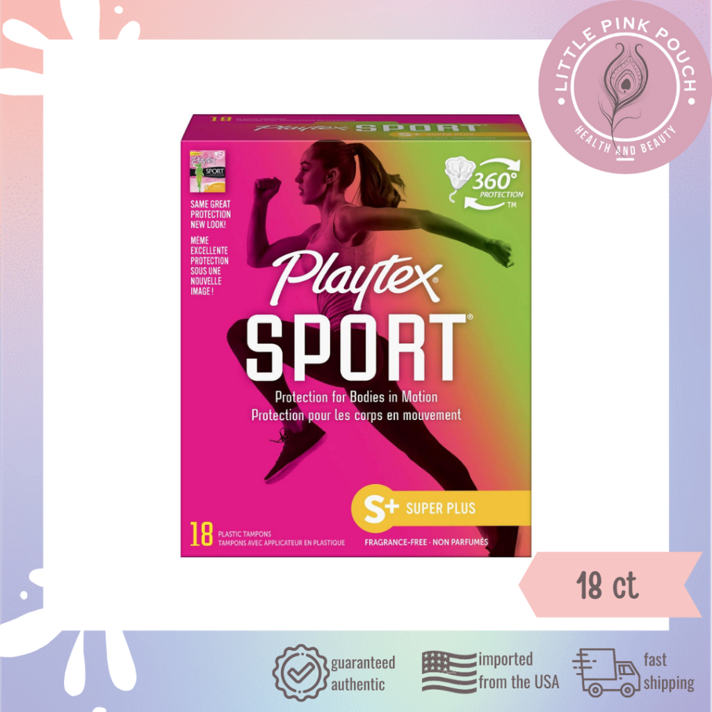 Playtex Sport Tampons with FlexFit Technology, Super Plus Absorbency