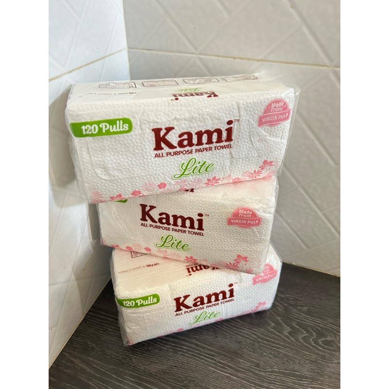 KAMI ALL PURPOSE PAPER TOWEL 3 pack Shopee Philippines