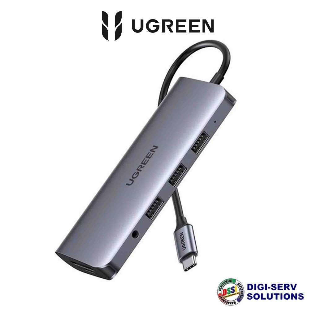 UGREEN 80133 USB-C 10-in-1 Multifunction Adapter (Space Gray) | Shopee ...