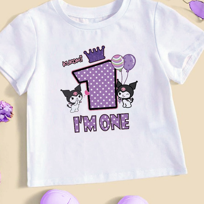 Kuromi sanrio cute birthday design for kids girl toddler new born