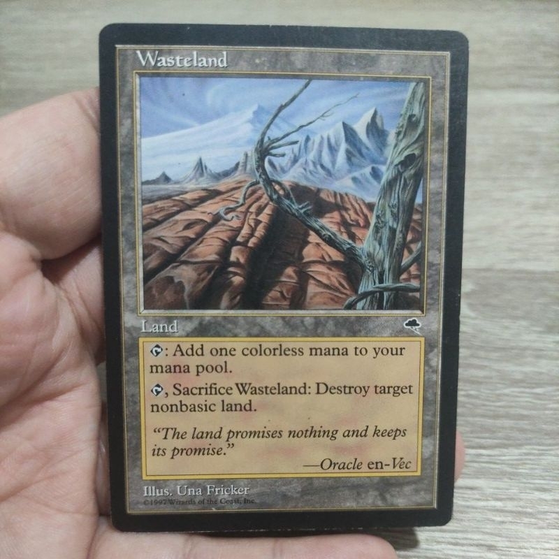 MTG Wasteland Tempest Heavily played HP | Shopee Philippines