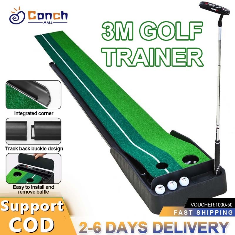 3M Indoor Golf Putting Trainer Putting Trainer Portable Practice