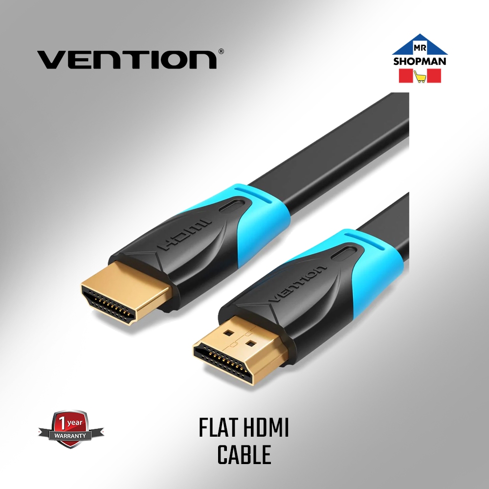 Vention VAA B02 1.5 Meters / 3Meters / 5 Meters / 10 Meters Flat HDMI ...