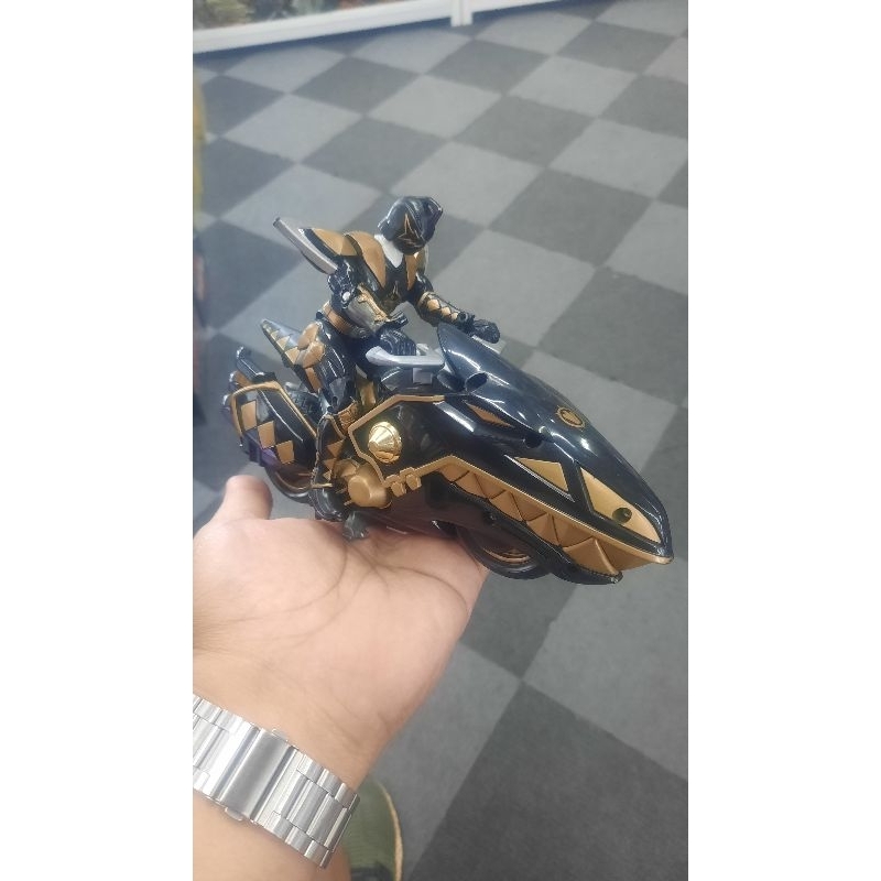 Bandai Power Rangers Dino Thunder Black With Raptor | Shopee Philippines