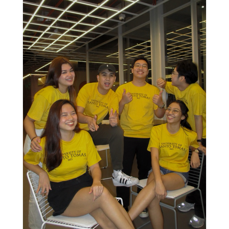 UST Shirt - Yellow & Black | Campus Folk | Shopee Philippines