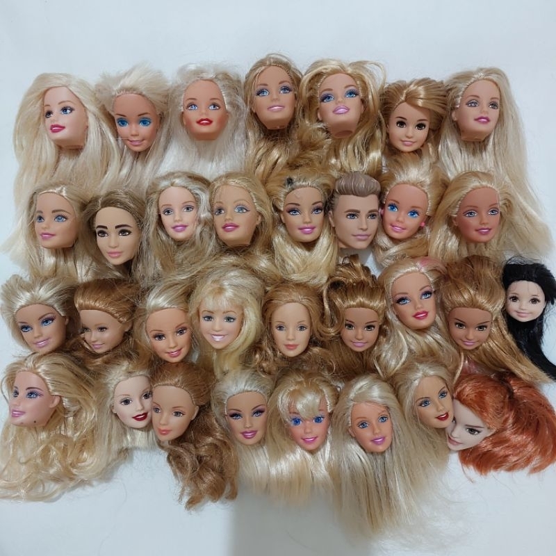 Barbie heads for sale hotsell