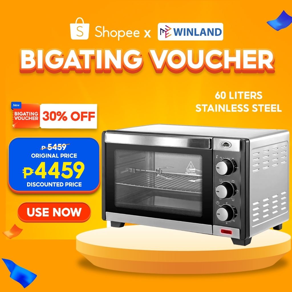Kyowa by Winland 60 Liters Stainless Steel Electric Oven for Baking