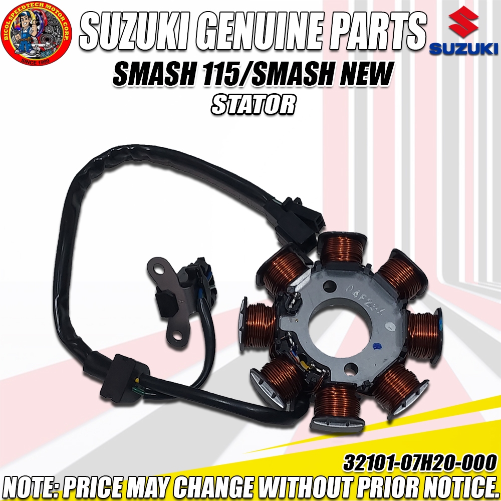 SMASH 115/SMASH NEW STATOR (SGP) (GENUINE 3210107H20000) Shopee